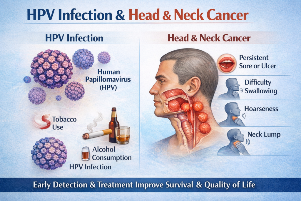 HPV Infection और Head & Neck Cancer का Connection: जानिएपूरीसच्चाई hpv vs head & neck cancer